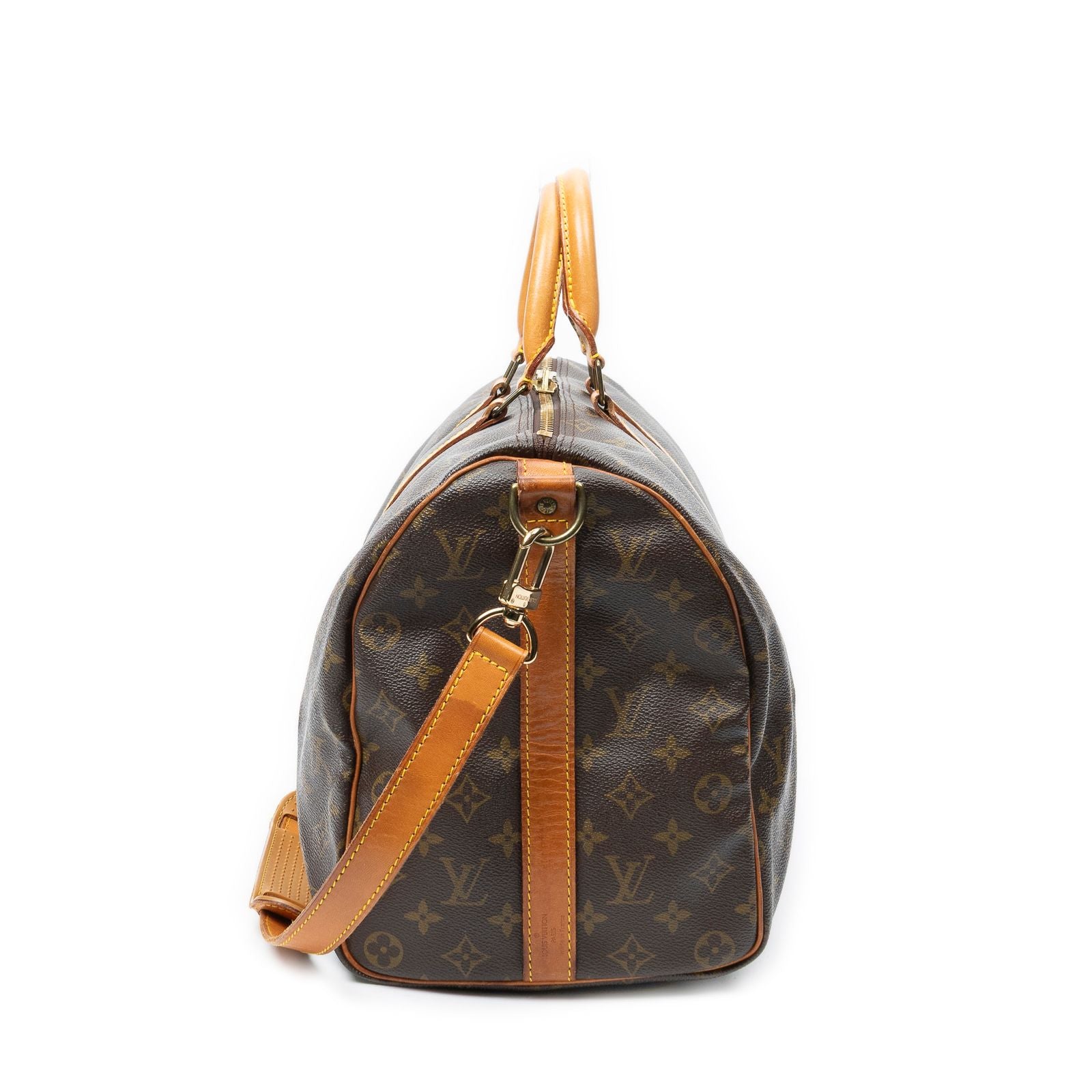 Louis Vuitton Keepall Bandouliere Brown Monogram Canvas — view 4