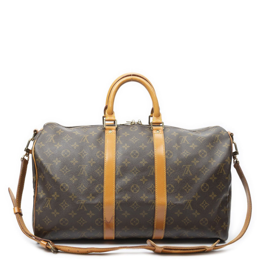 Louis Vuitton Keepall Bandouliere Brown Monogram Canvas — view 5