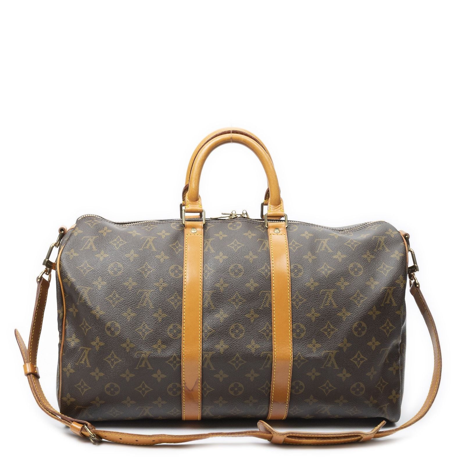 Louis Vuitton Keepall Bandouliere Brown Monogram Canvas — view 5