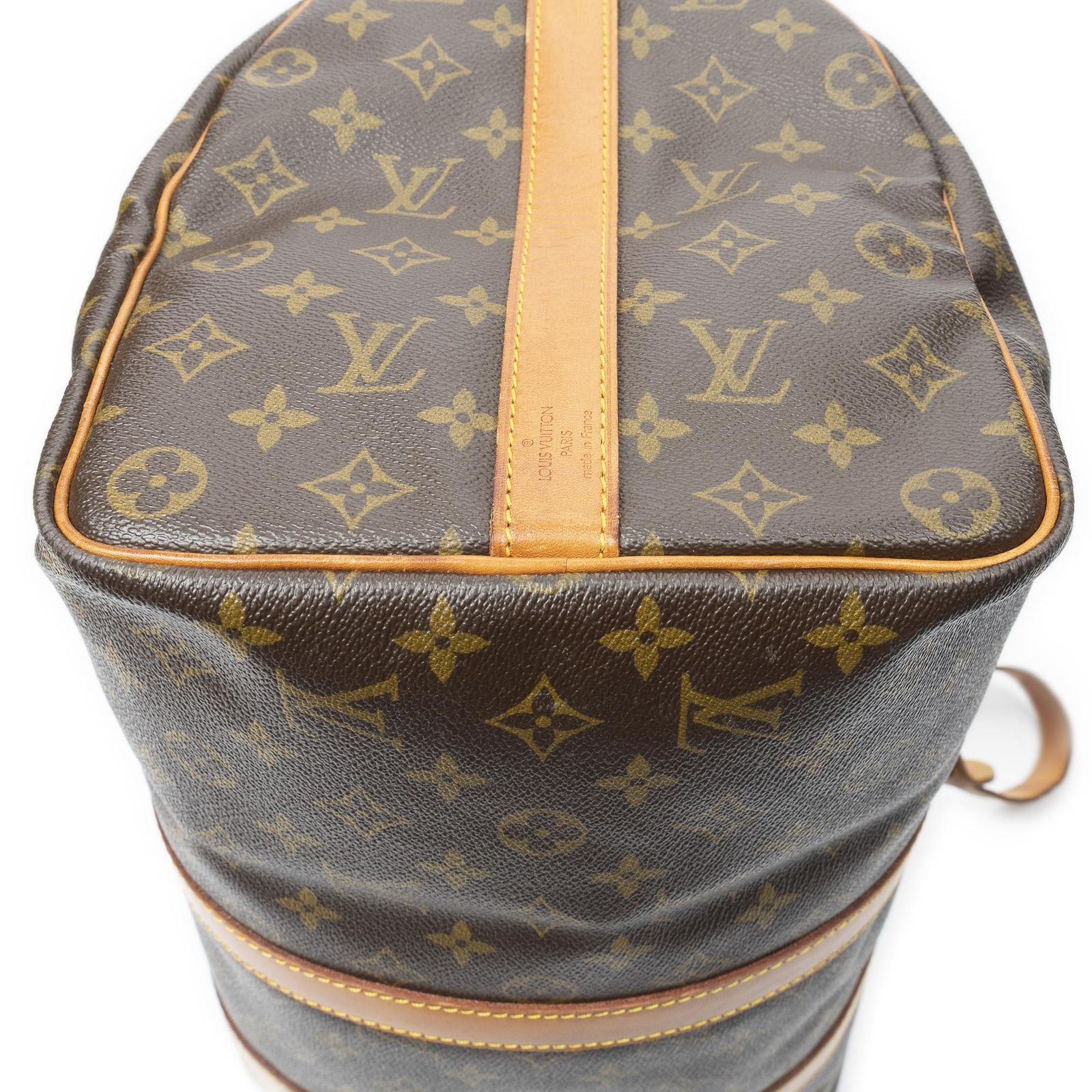 Louis Vuitton Keepall Bandouliere Brown Monogram Canvas — view 8