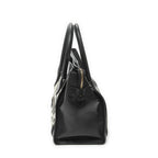 Celine Mini Luggage Black White Calfskin Leather — view 3