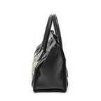 Celine Mini Luggage Black White Calfskin Leather — view 4