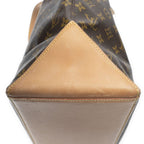 Louis Vuitton Cabas Mezzo Brown Monogram Canvas Tote — view 7