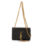 Saint Laurent Small Kate Crossbody Black Smooth Calfskin