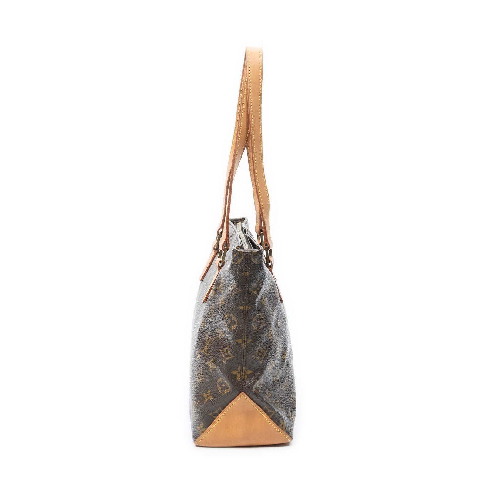 Louis Vuitton Cabas Piano Brown Monogram Canvas Tote — view 4