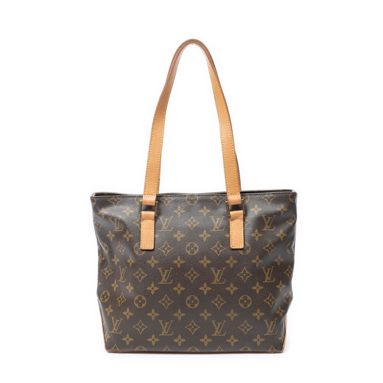 Louis Vuitton Cabas Piano Brown Monogram Canvas Tote — view 5