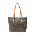 Louis Vuitton Cabas Piano Brown Monogram Canvas Tote