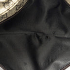 Gucci Waist Pouch Dark Brown Beige Supreme Canvas — view 4