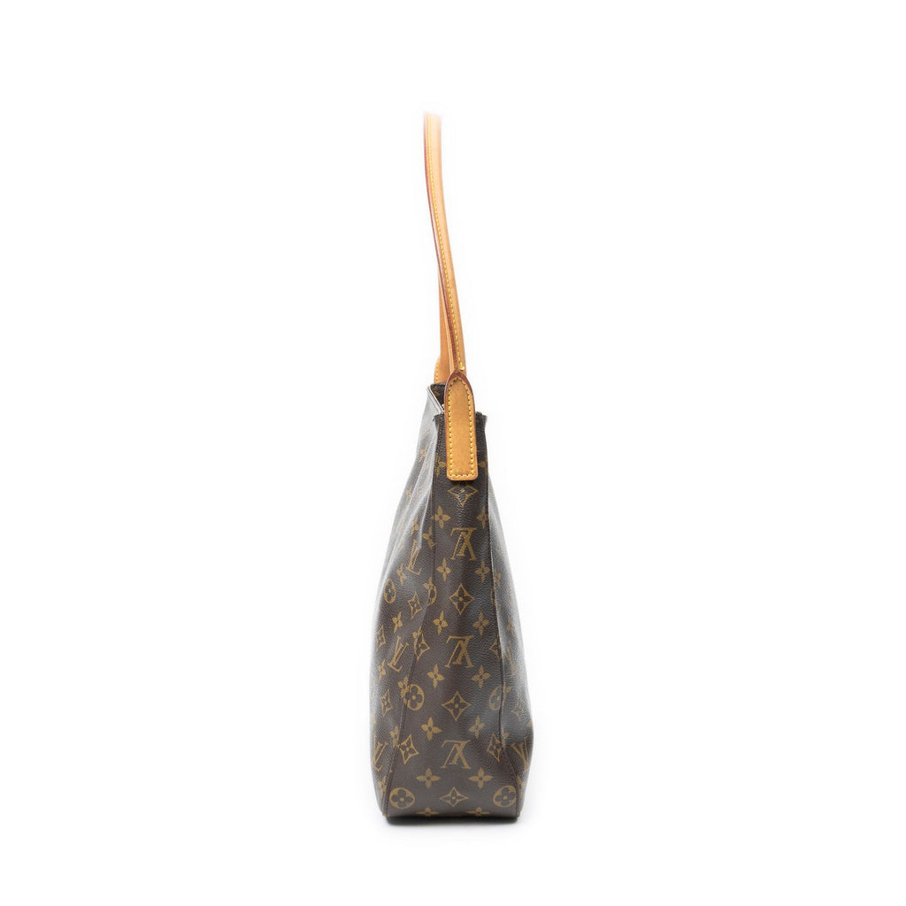 Louis Vuitton Looping Brown Monogram Canvas Shoulder — view 3