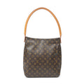 Louis Vuitton Looping Brown Monogram Canvas Shoulder