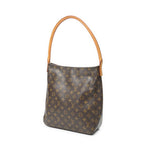 Louis Vuitton Looping Brown Monogram Canvas Shoulder — view 2