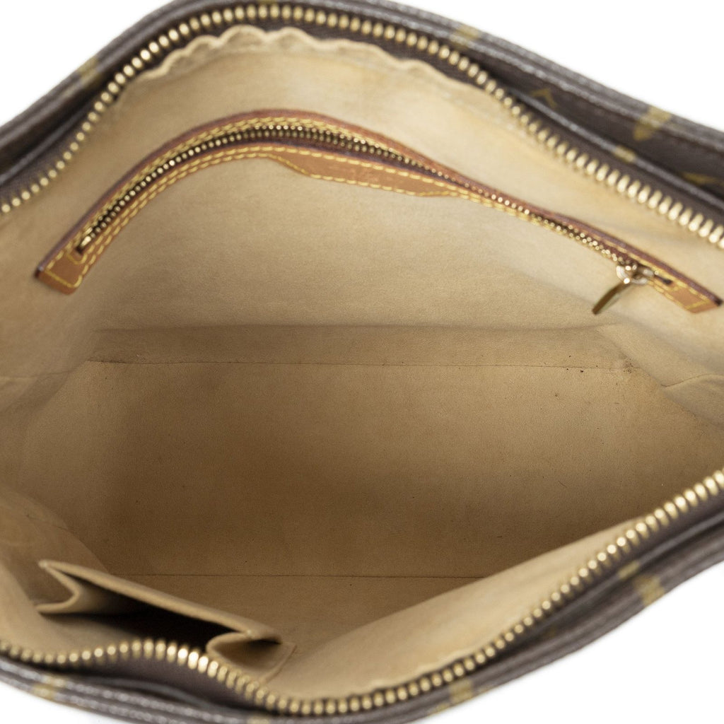 Louis Vuitton Looping Brown Monogram Canvas Shoulder — view 9