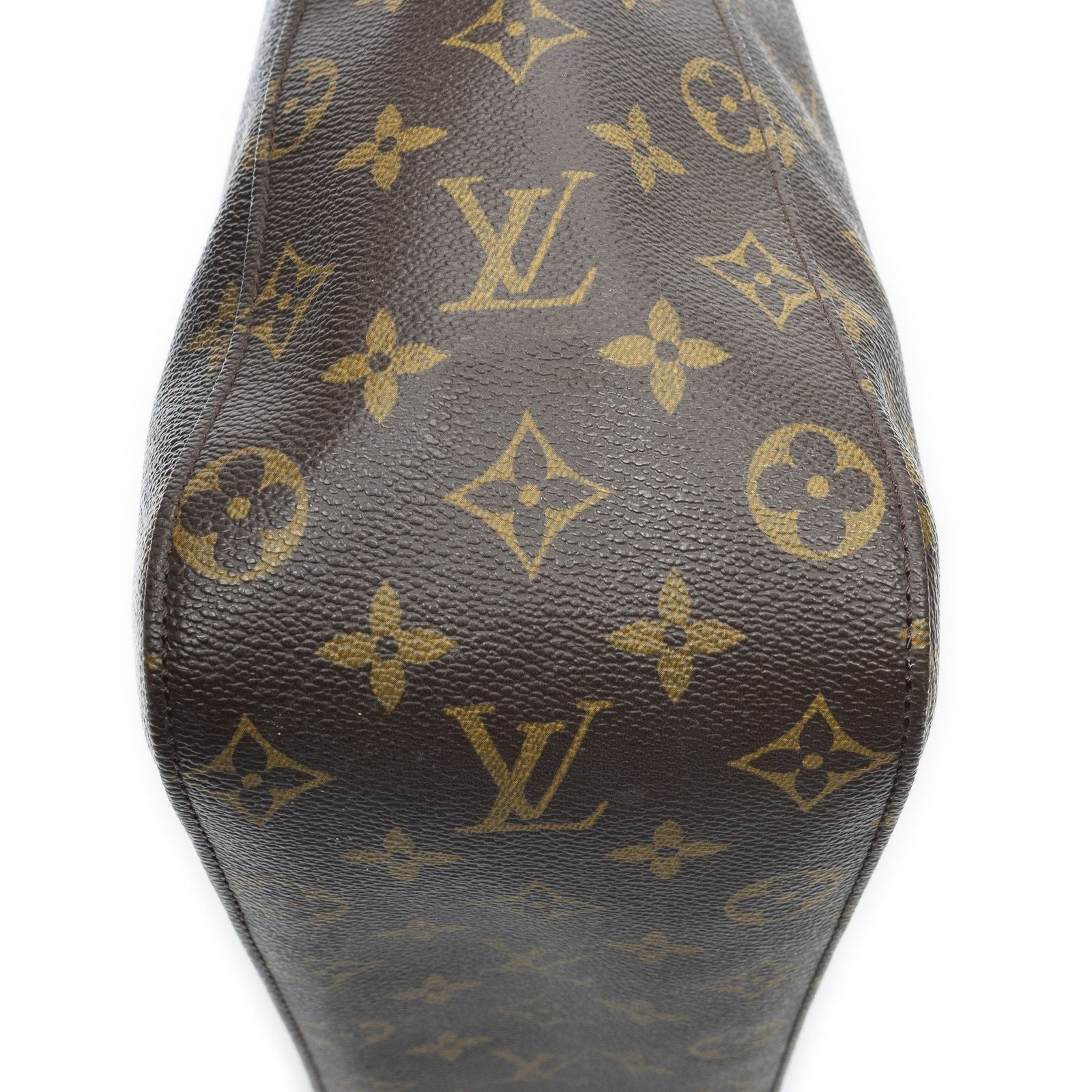 Louis Vuitton Looping Brown Monogram Canvas Shoulder — view 8
