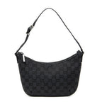 Gucci Pochette Hobo Black GG Canvas