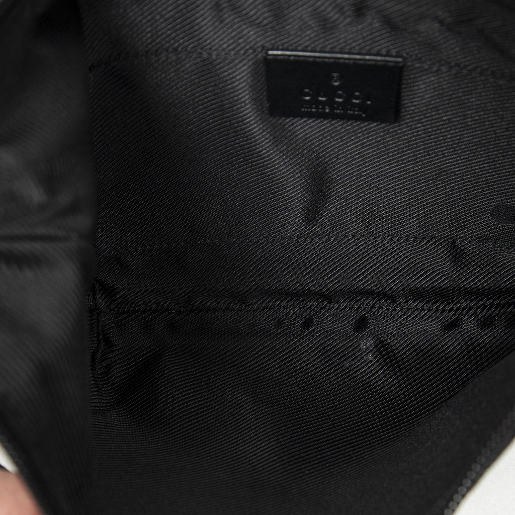 Gucci Pochette Hobo Black GG Canvas — view 9