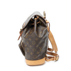 Louis Vuitton Montsouris Brown Monogram Canvas — view 3