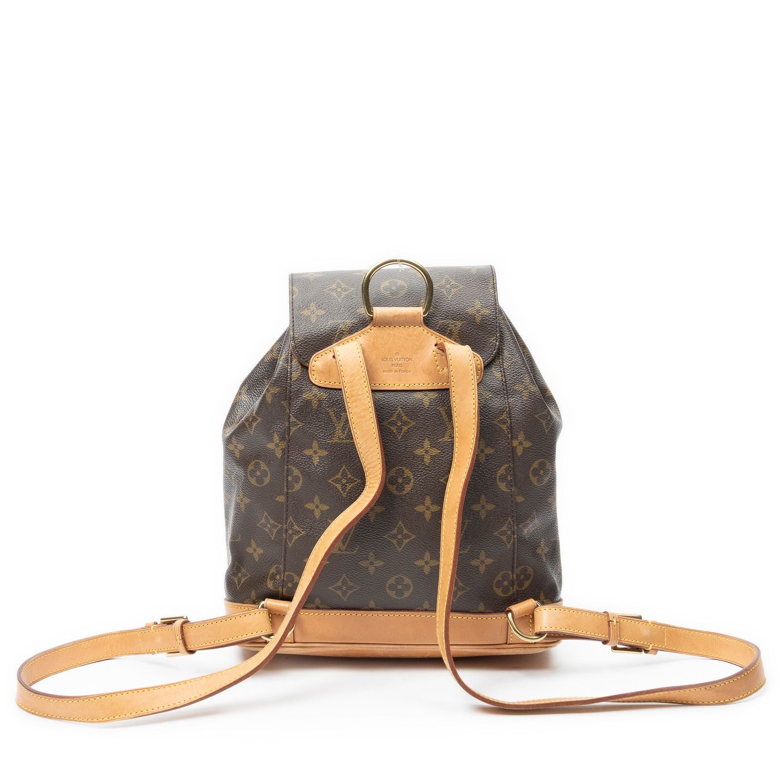 Louis Vuitton Montsouris Brown Monogram Canvas — view 5