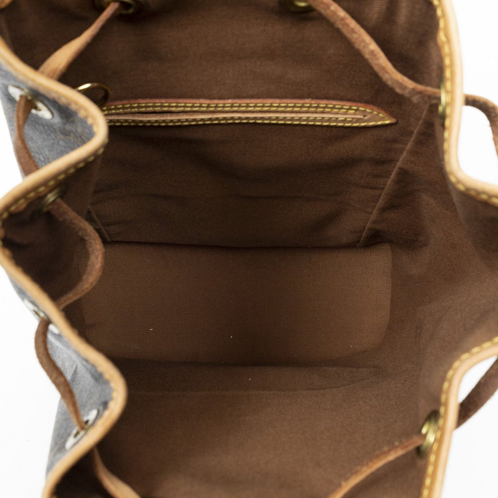 Louis Vuitton Montsouris Brown Monogram Canvas — view 9