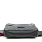 Gucci Web GG Waist Bag Black Supreme Canvas — view 3