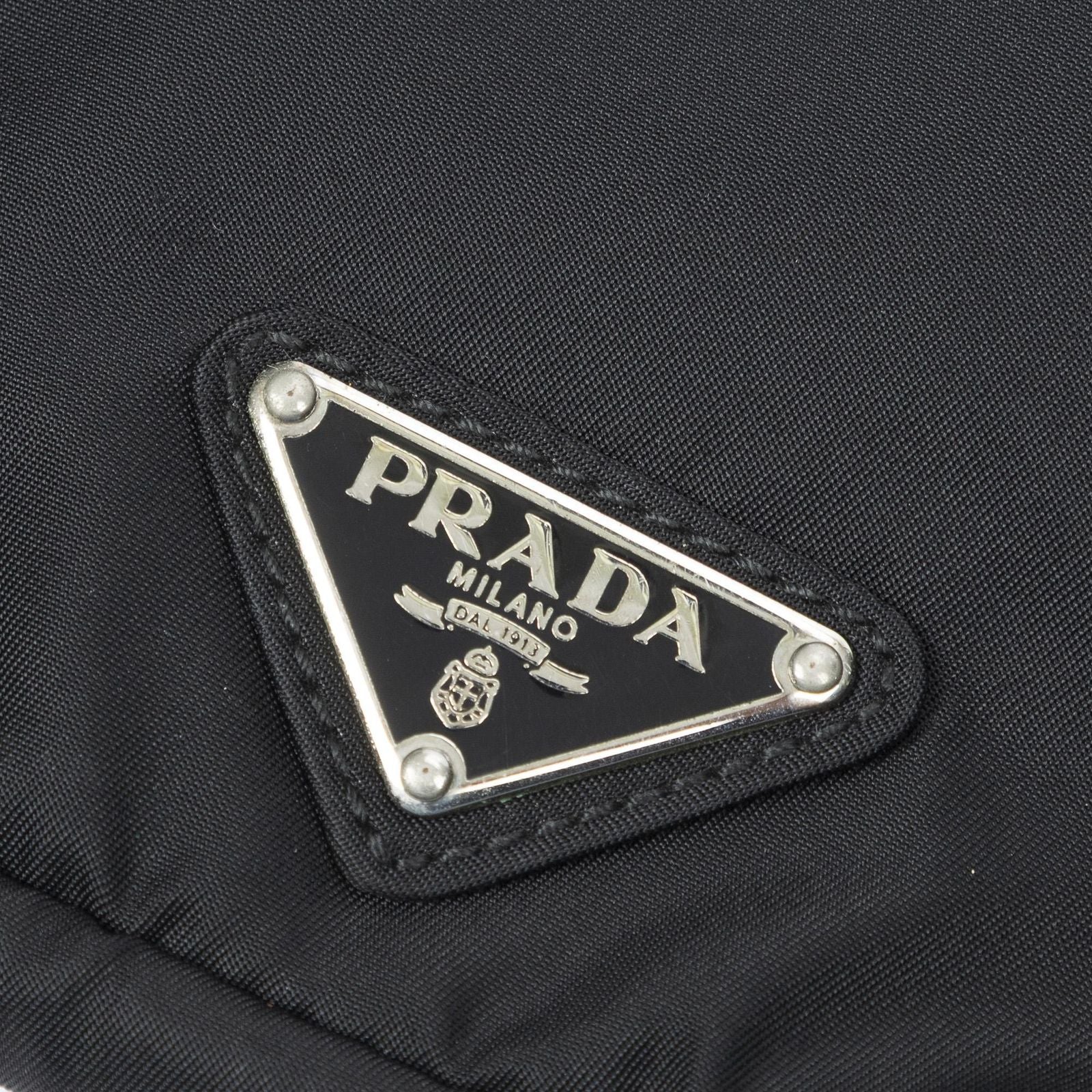 Prada Belt Bag Black Nylon Canvas — view 5