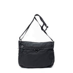 Prada Zip Crossbody Black Nylon Canvas