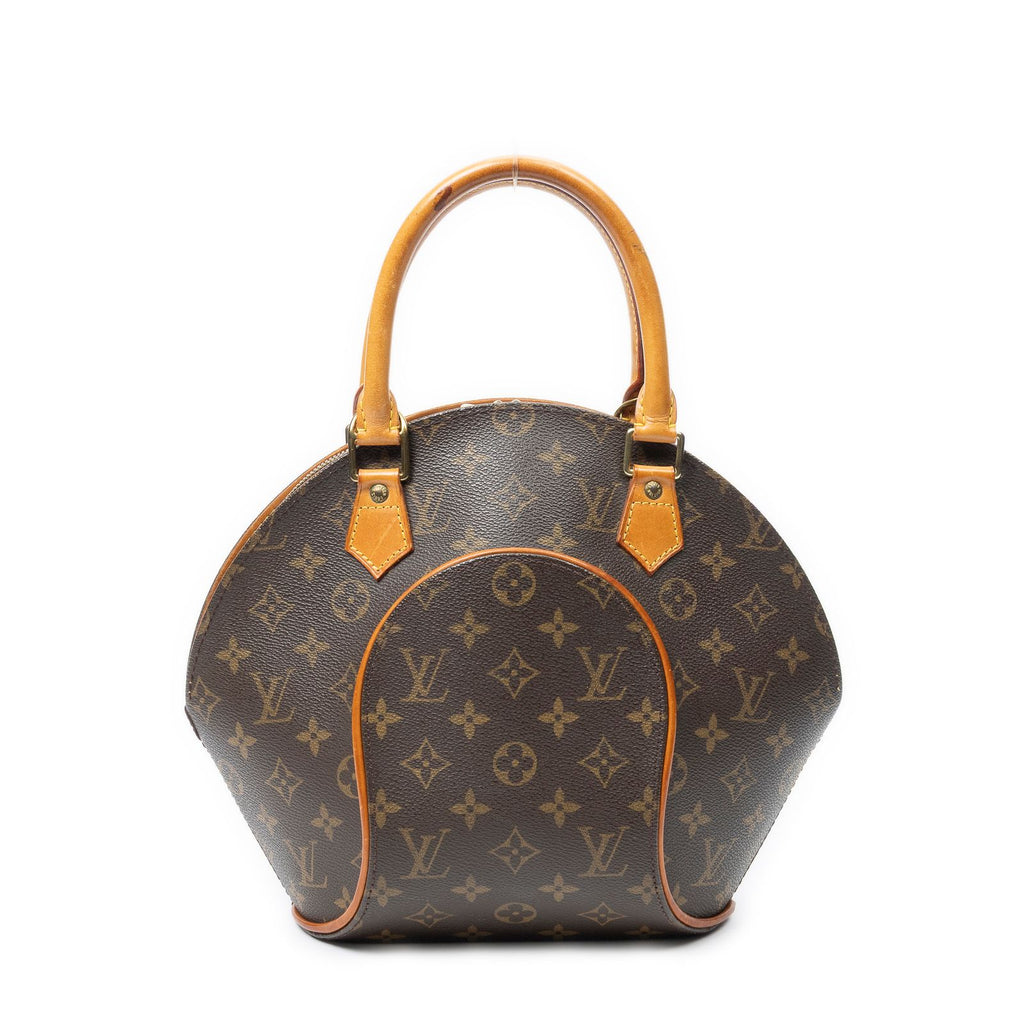Louis Vuitton Ellipse Brown Monogram Canvas Handbag — view 5