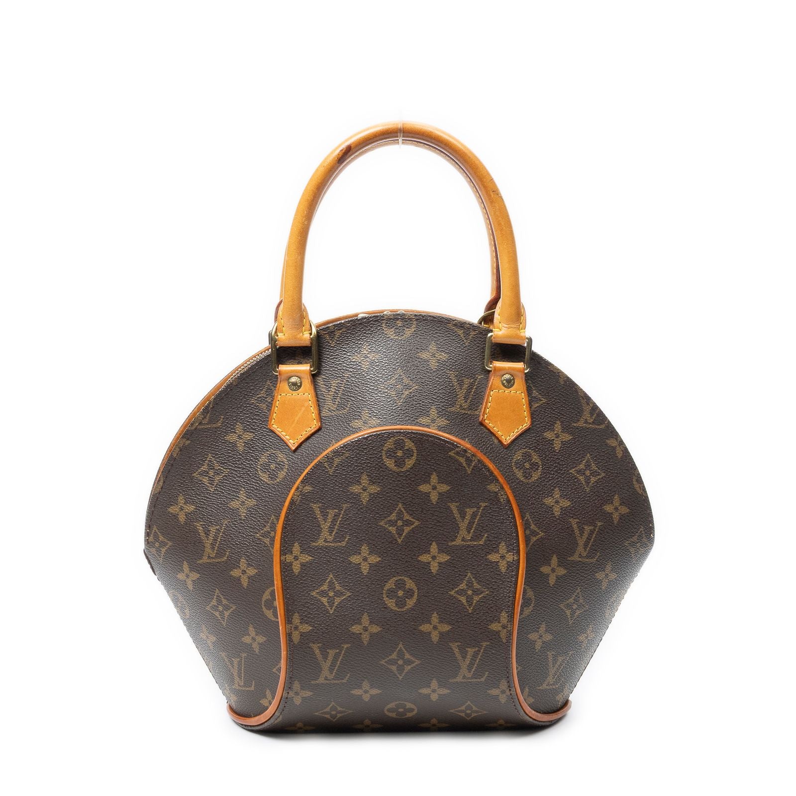 Louis Vuitton Ellipse Brown Monogram Canvas Handbag — view 5