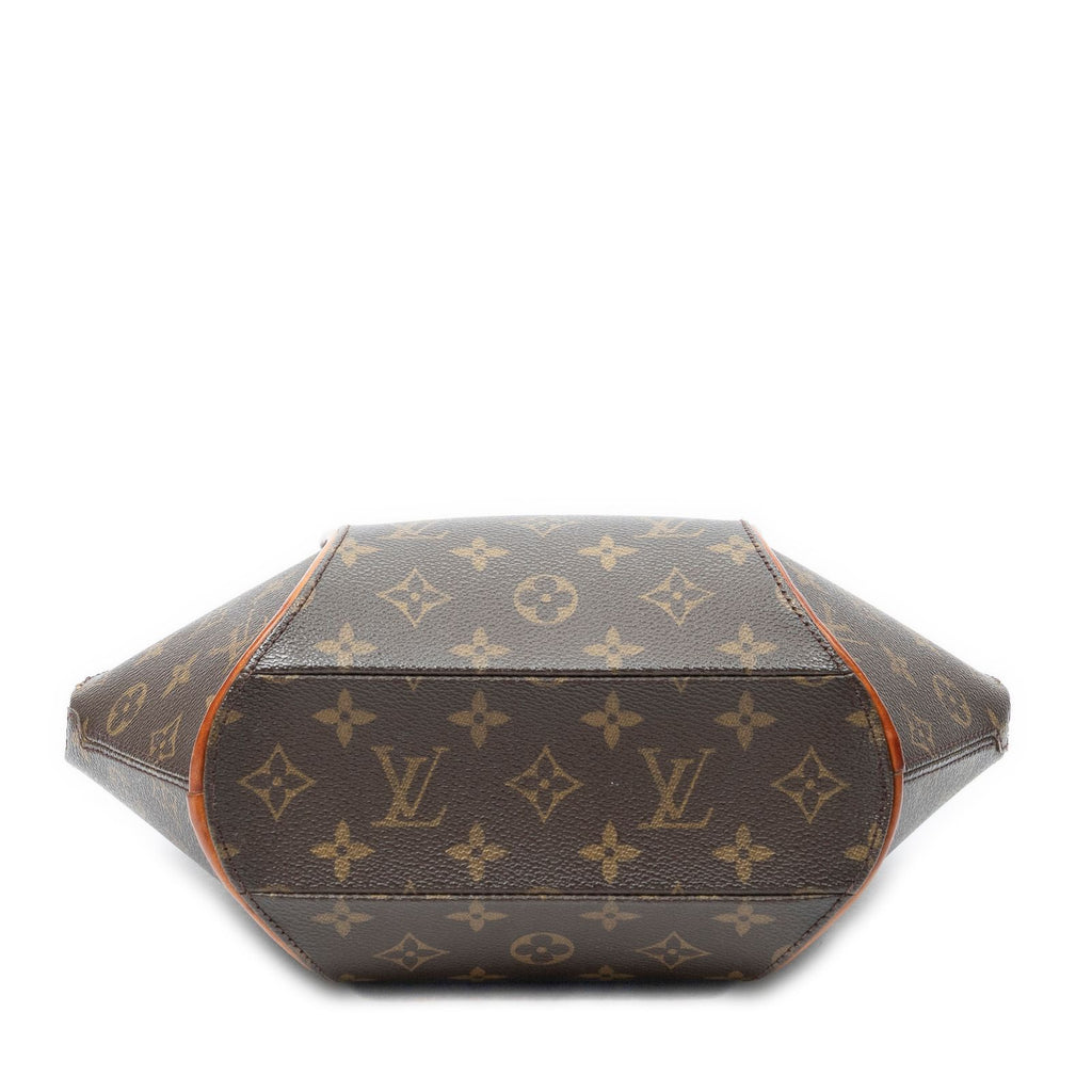 Louis Vuitton Ellipse Brown Monogram Canvas Handbag — view 6