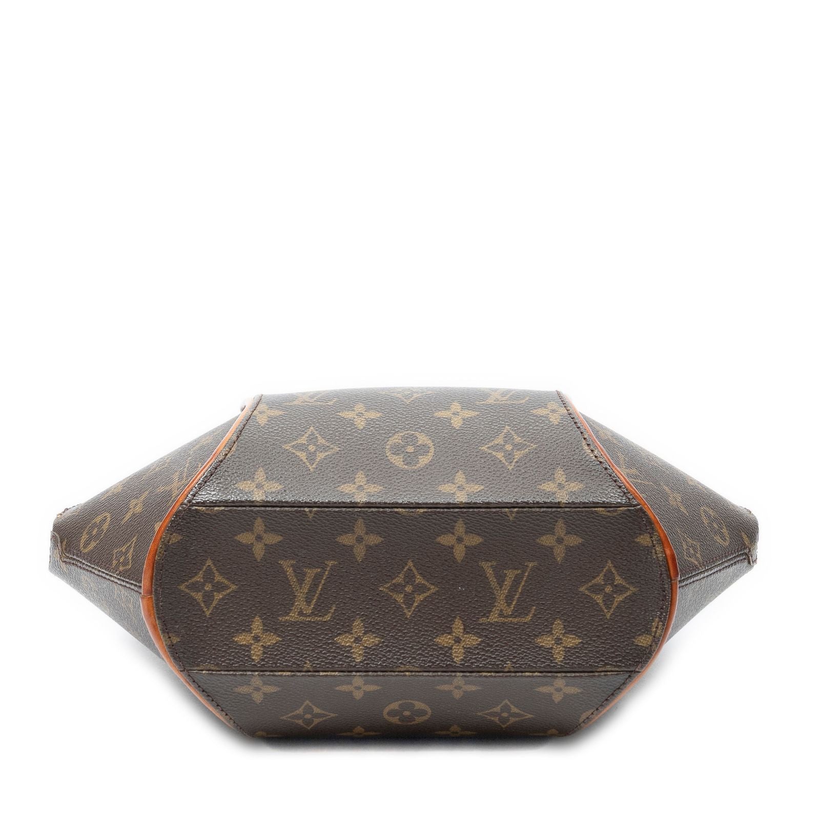 Louis Vuitton Ellipse Brown Monogram Canvas Handbag — view 6