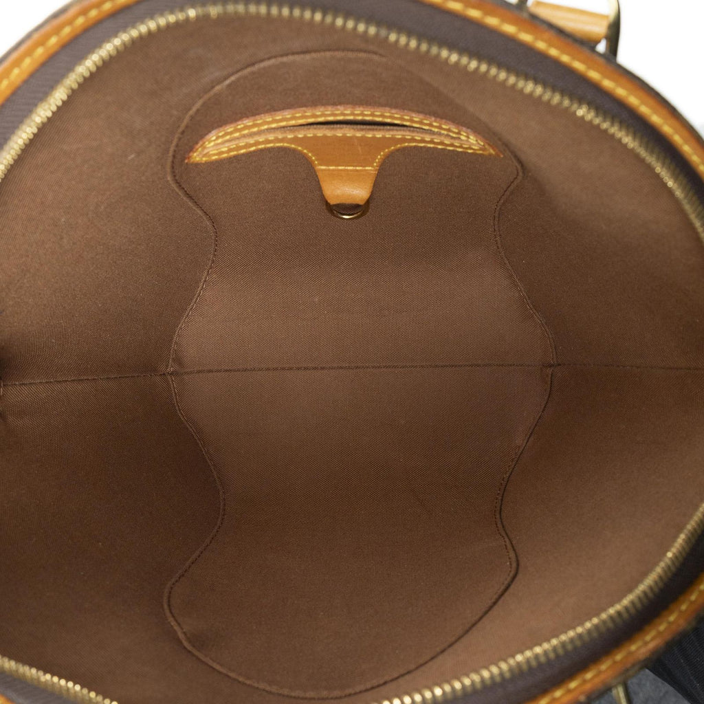 Louis Vuitton Ellipse Brown Monogram Canvas Handbag — view 9