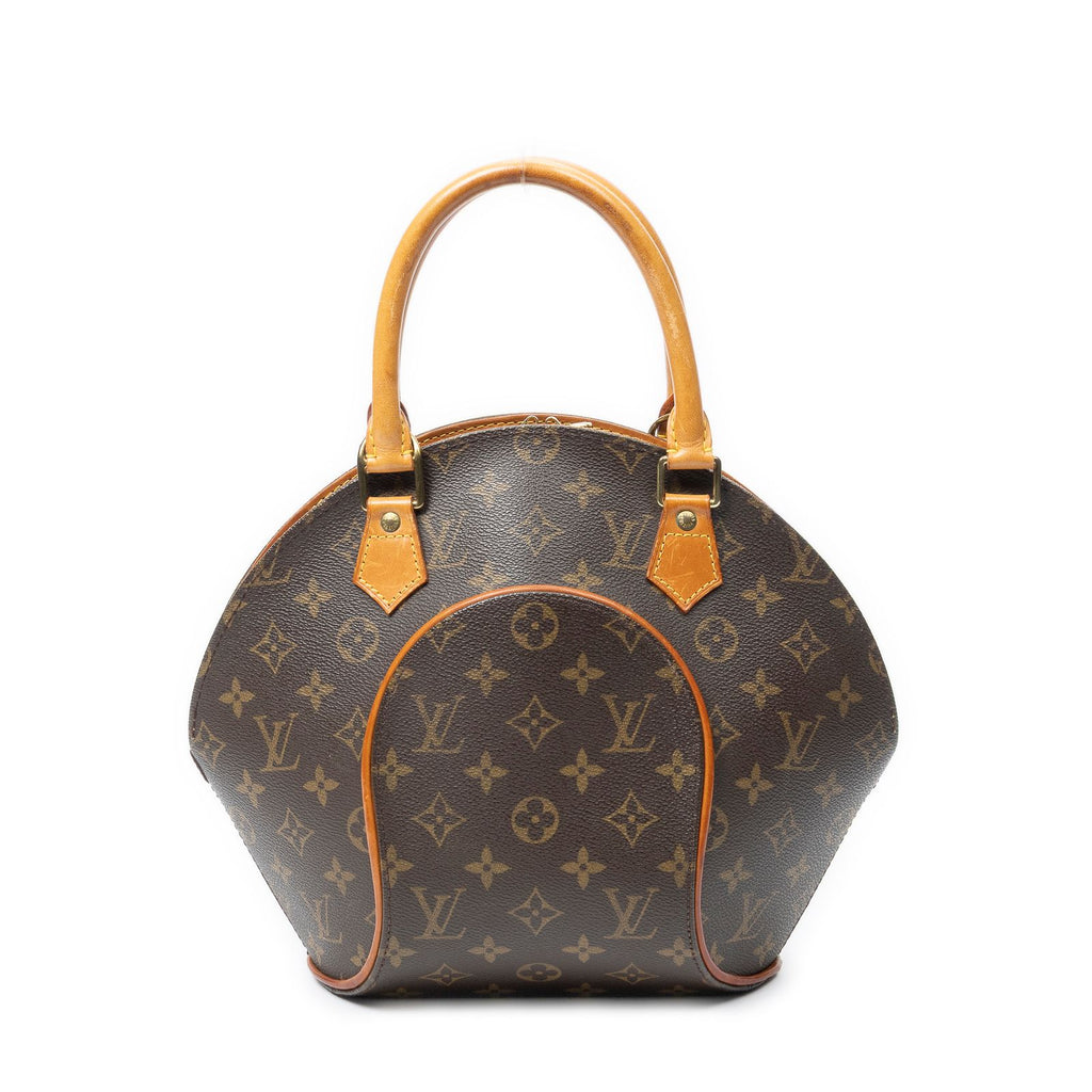Louis Vuitton Ellipse Brown Monogram Canvas Handbag