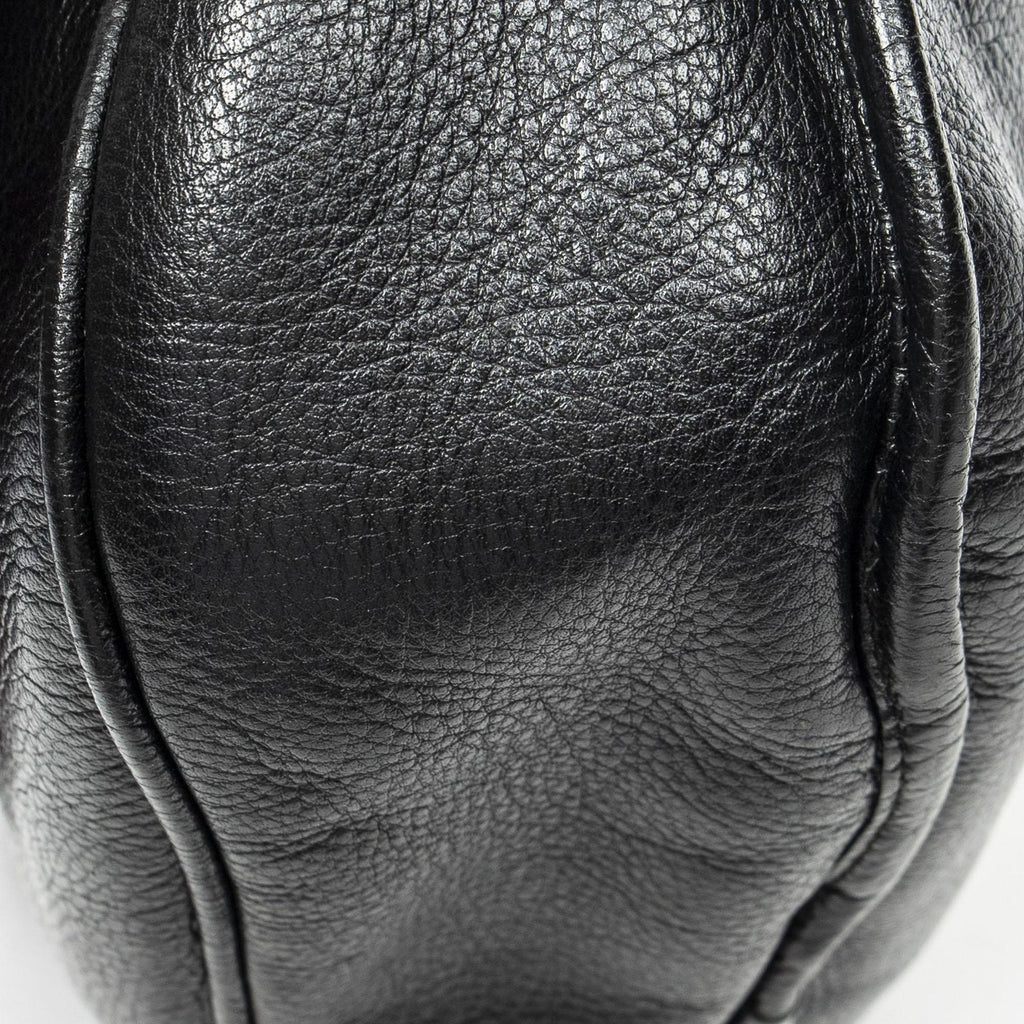 Loewe Heritage Flap Messenger Black Grain Calf Skin Leather — view 8