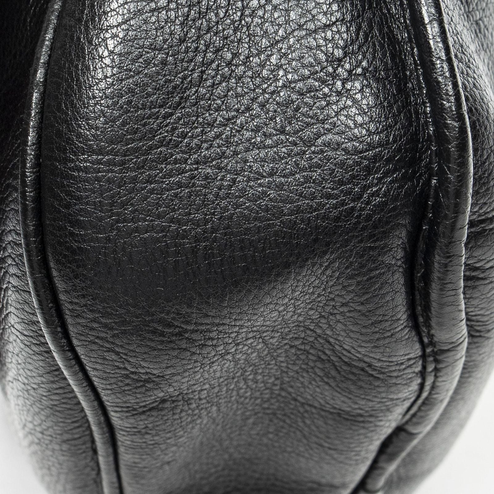 Loewe Heritage Flap Messenger Black Grain Calf Skin Leather — view 8