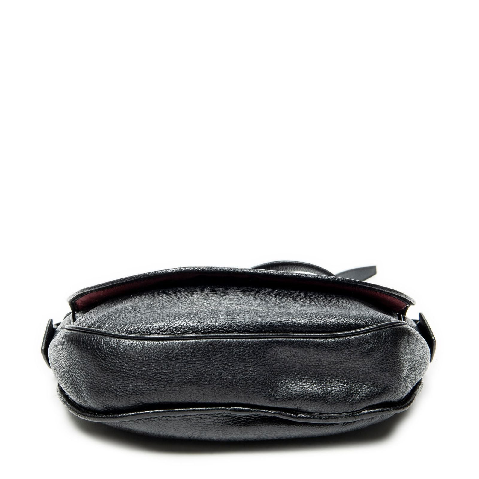 Loewe Heritage Flap Messenger Black Grain Calf Skin Leather — view 6