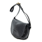 Loewe Heritage Flap Messenger Black Grain Calf Skin Leather — view 2