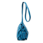 Loewe Small Tassel Flamenco Blue Calfskin Leather Shoulder — view 3