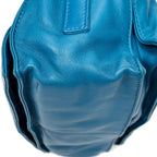 Loewe Small Tassel Flamenco Blue Calfskin Leather Shoulder — view 7