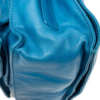 Loewe Small Tassel Flamenco Blue Calfskin Leather Shoulder — view 8