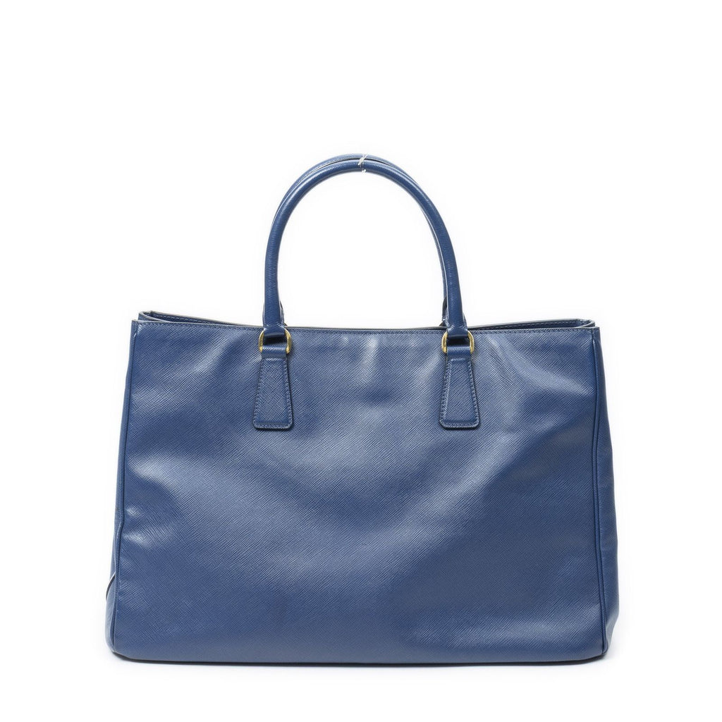 Prada Radio Pun Tote Navy Saffiano Leather — view 5