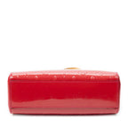 Louis Vuitton Catalina Red Monogram Vernis Handbag — view 6