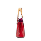 Louis Vuitton Catalina Red Monogram Vernis Handbag — view 3