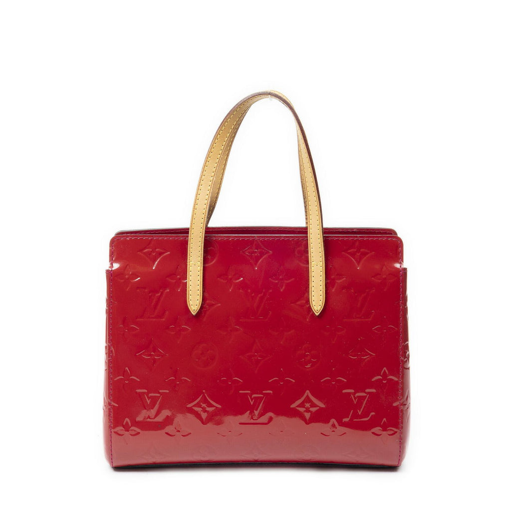 Louis Vuitton Catalina Red Monogram Vernis Handbag