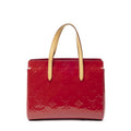 Louis Vuitton Catalina Red Monogram Vernis Handbag