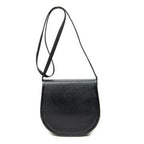 Saint Laurent Vintage Flap Crossbody Black Grain Calf Skin Leather — view 5