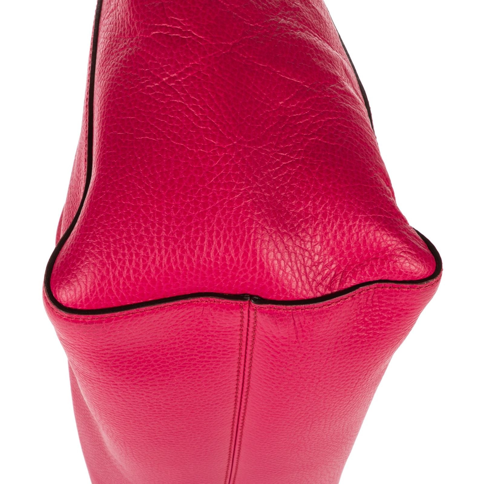 Gucci Shopping Tote Fuchsia Pink Grain Calf Skin Leather — view 7