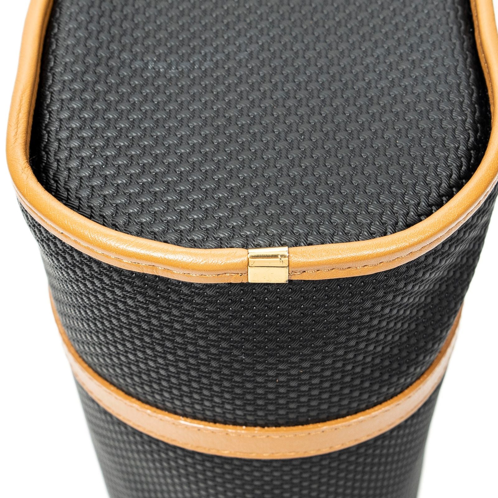 Saint Laurent Vintage Bowling Bag Black Brown Van Gogh Canvas — view 7