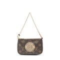 Louis Vuitton Mini Pochette Brown Monogram Canvas Handbag