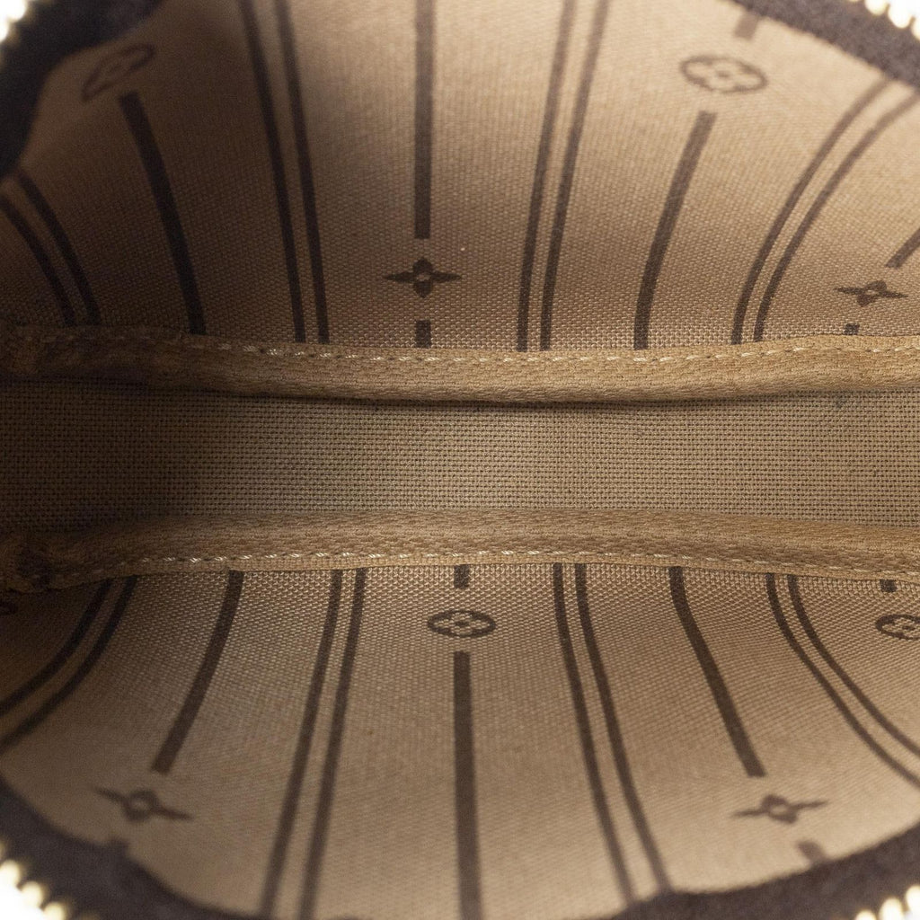 Louis Vuitton Mini Pochette Brown Monogram Canvas Handbag — view 9