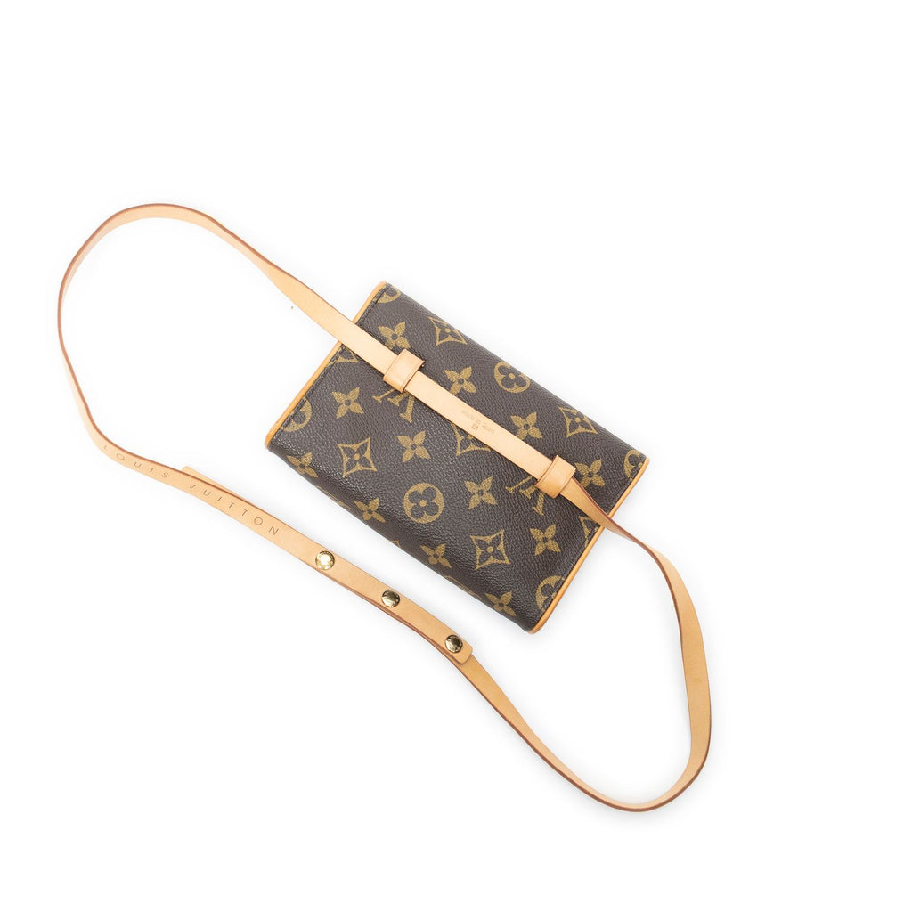 Louis Vuitton Pochette Florentine Brown Monogram Canvas Shoulder — view 2