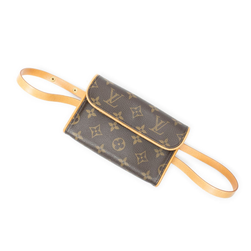 Louis Vuitton Pochette Florentine Brown Monogram Canvas Shoulder